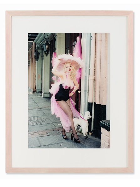 Foto: Kastharina Bosse, New Burlesque, Candy Wiplash, C Print 2001.