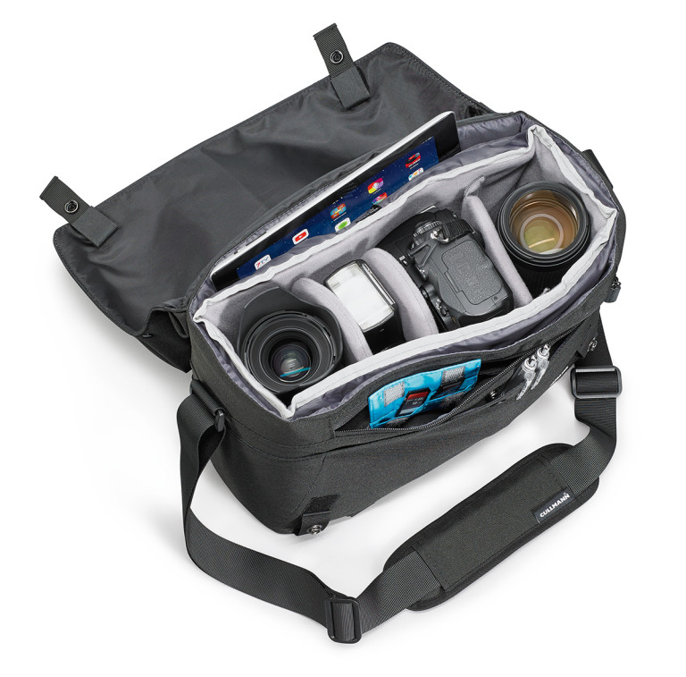 Cullmann MADRID TWO Maxima 320 Messenger Bag For Compact DSLR/CSC Camera - Black, 98390