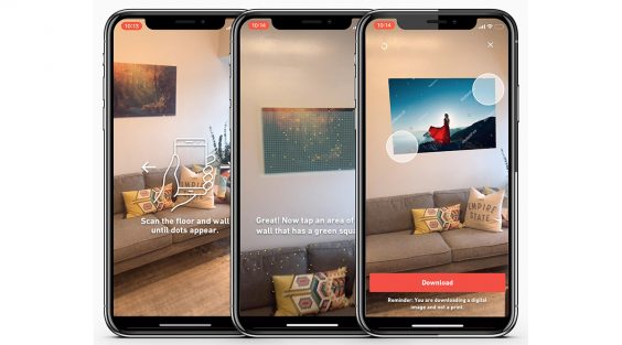 Shutterstock launcht View in Room