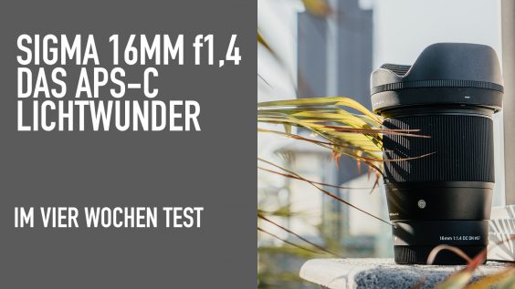 ProfiFoto TV: SIGMA 16MM F1,4
