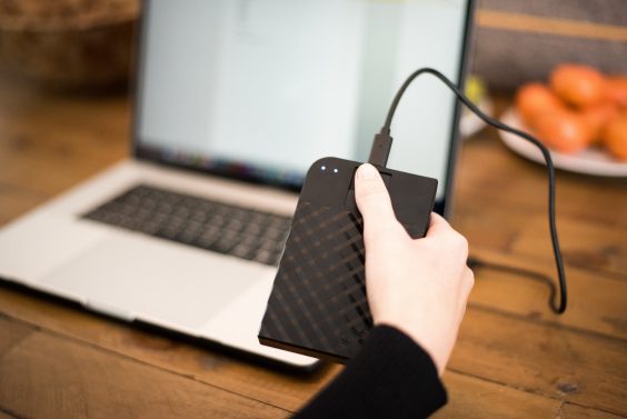 Fingerprint Secure Festplatte