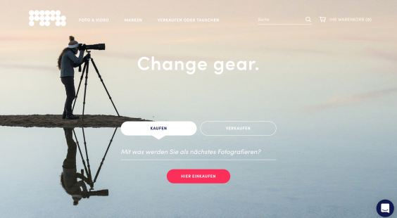 Wachstum mit Second Hand Kameras