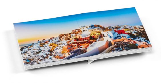 Echtfotobücher mit Layflat-Bindung