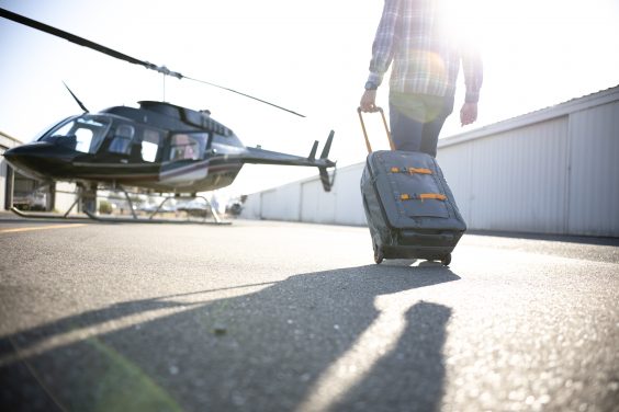 Robuster Profi-Rollkoffer