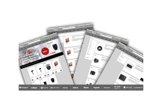 Neuer Onlineshop für Fotografie- und Filmerzubehör
