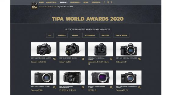 TIPA Awards 2020