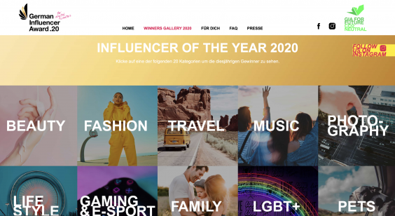 Die besten „PHOTOGRAPHY“ Influencer des Jahres