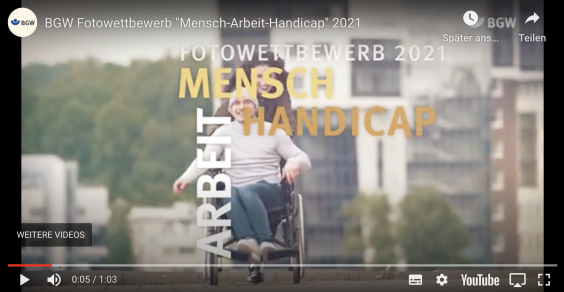 Mensch – Arbeit – Handicap 2021