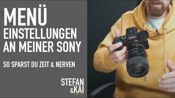 Menü Einstellung bei Sony. Einfacher & Schneller alles finden