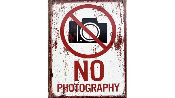 Regeln für Foto-Shootings