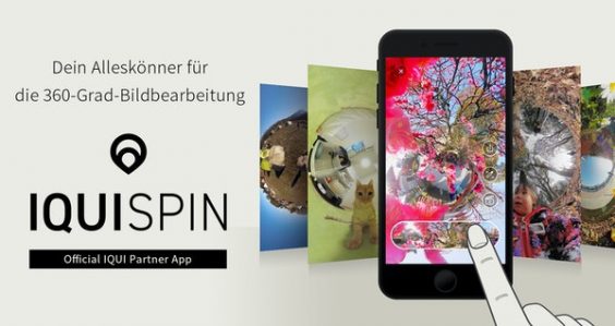 Update der IQUISPIN-App für 360°-Fotos
