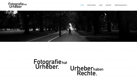 Urheber haben Rechte