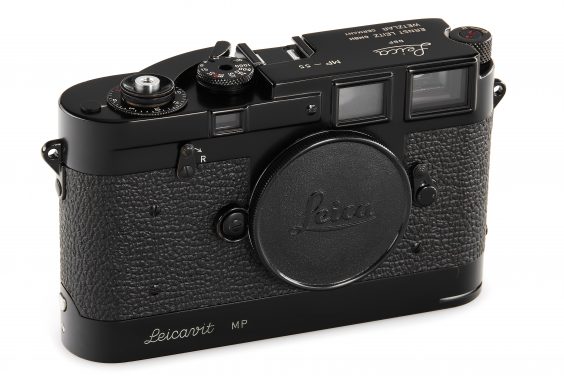 Leica MP black paint