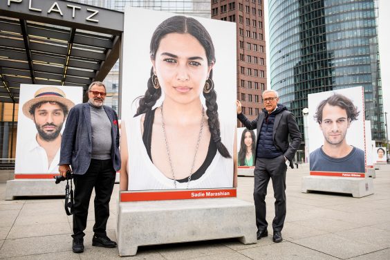 Open-Air-Installation in Berlin