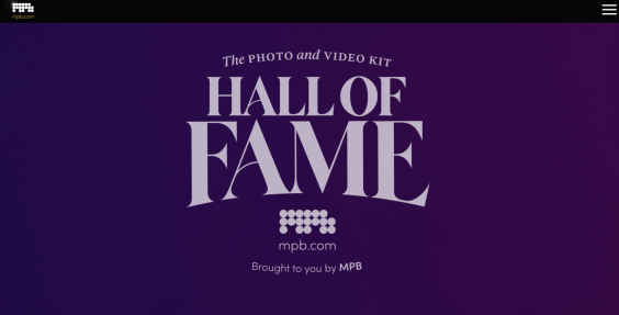 Photo and Video Hall of Fame