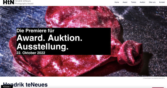 Auktion für Fotokunst-Nachwuchs