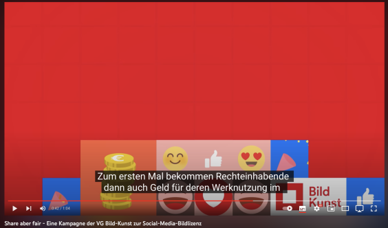 „Share aber fair“-Kampagne