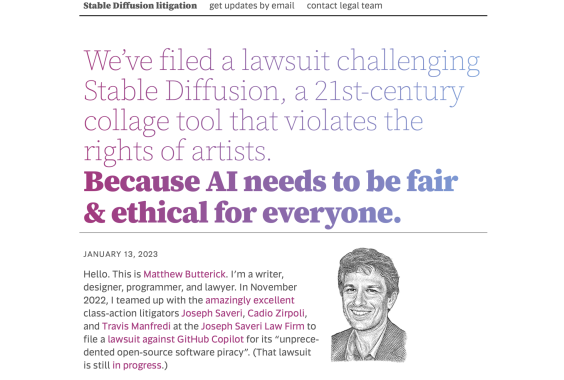 Klage gegen Stable Diffusion