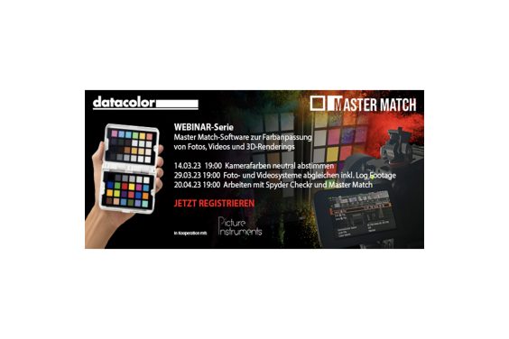 Webinarserie zu Farbabgleich