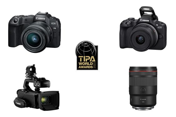 Vier Awards für Canon