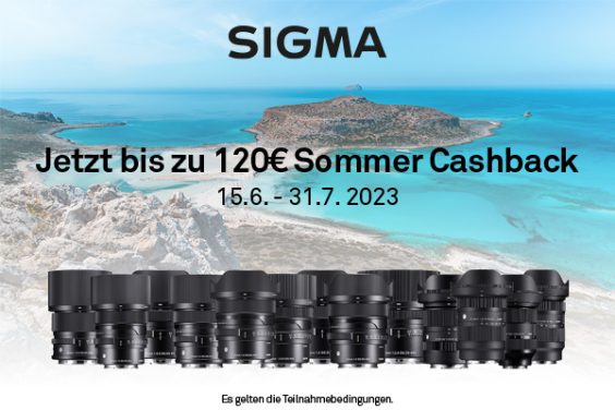 Noch bis 31. Juli 2023 – Sommer Cashback Aktion