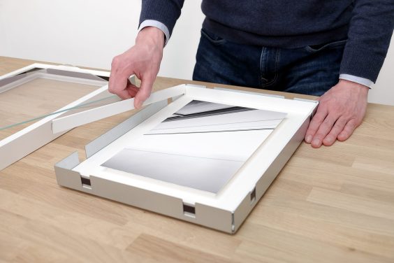 Rahmung mit Tiefenwirkung