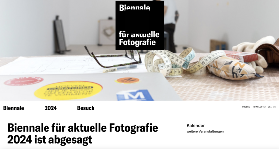 Abgesagt – Vorwürfe gegen Co-Kurator