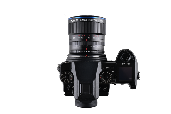 Zoom Fisheye mit GFX- und XCD-Mounts