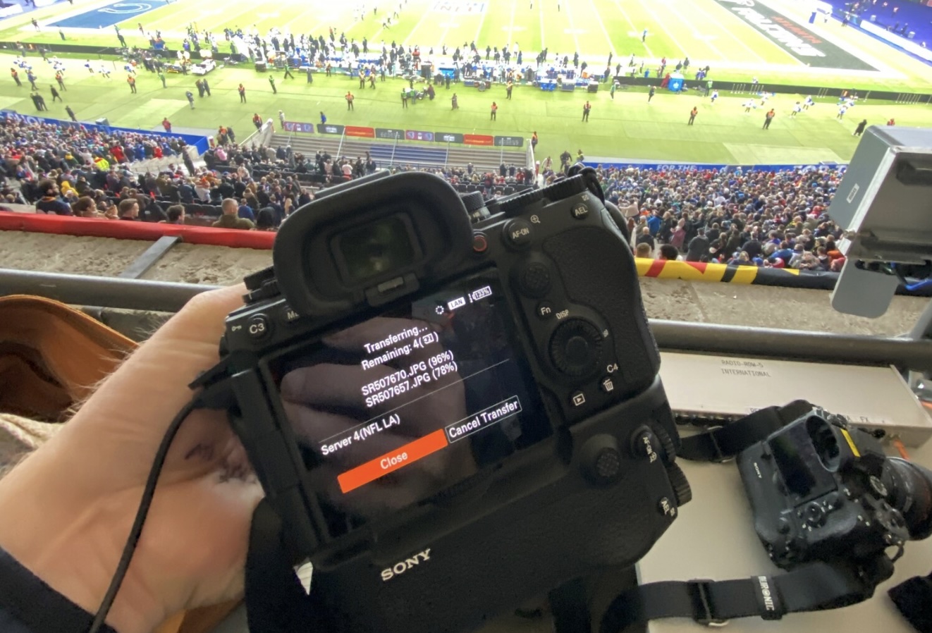 5G-Bildübertragung in Echtzeit