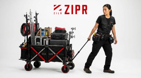 Zipr Elektrischer Transportwagen für Fotoproduktionen