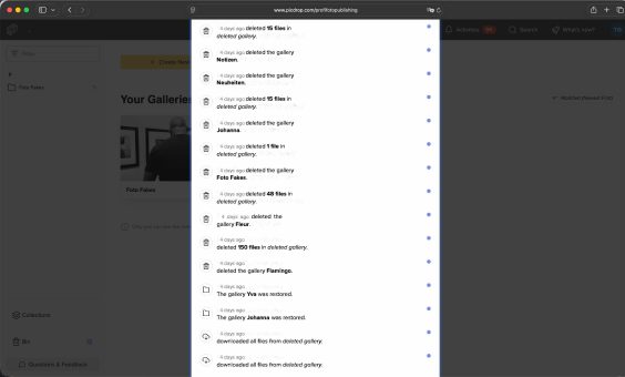 Transparenzinformation in eigener Sache