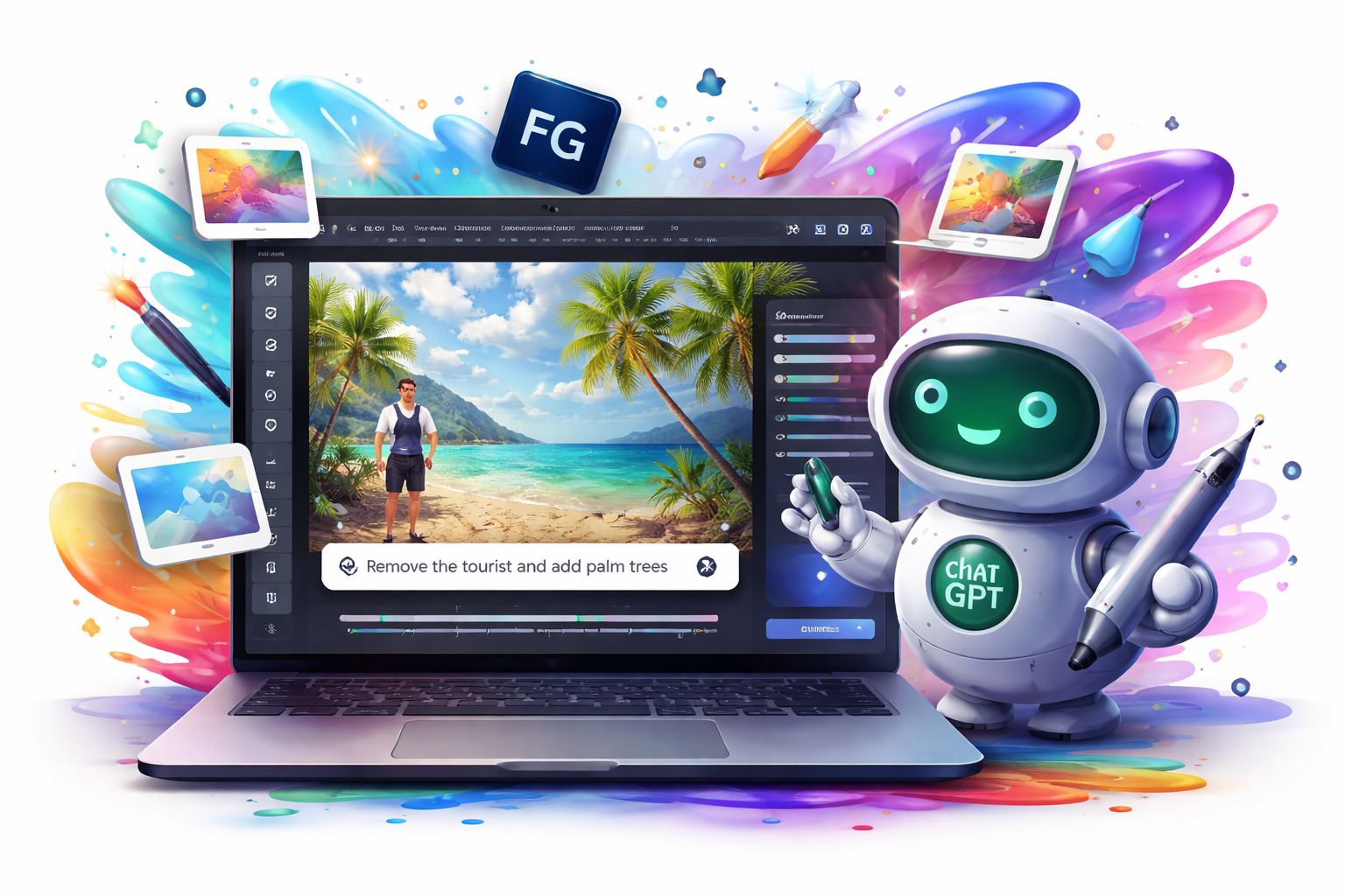 Photoshop in ChatGPT