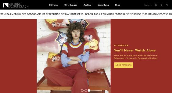 Neues Jubiläum – neue Website