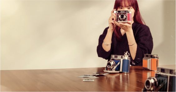 Klappkamera f&uuml;r Instax-Film