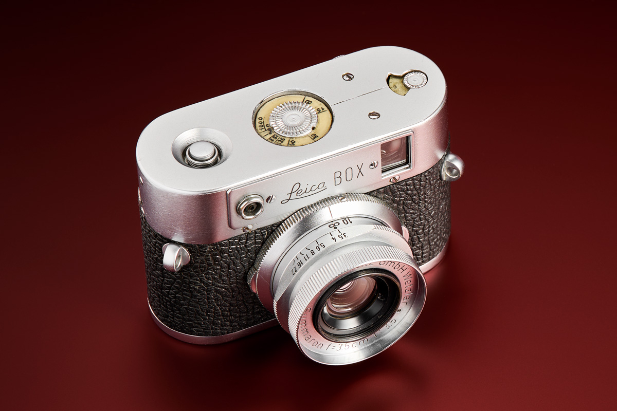 Leica-Unikat und Salgados Kamera